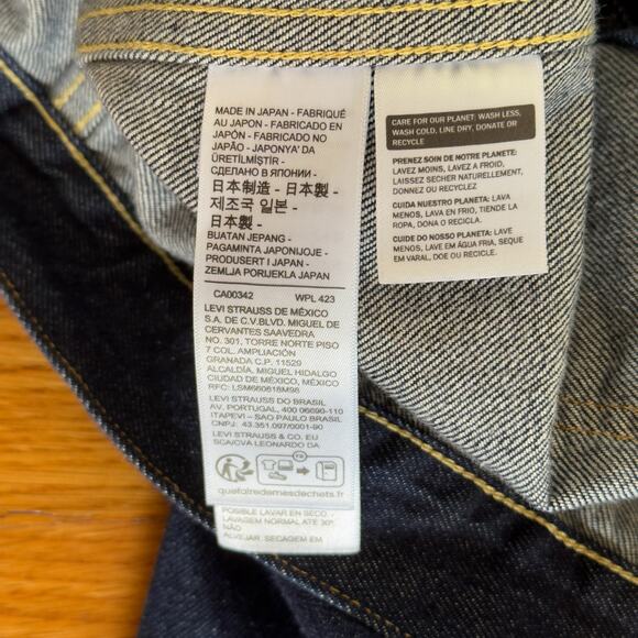 Levi's 506XX Made in Japan Type 1 Jacket LVC 1936 38 - Picture 8 of 8